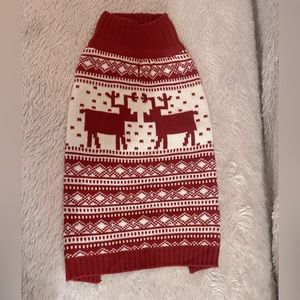 NWOT dog Xmas sweater